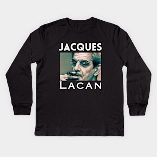 Jacques Lacan Kids Long Sleeve T-Shirt